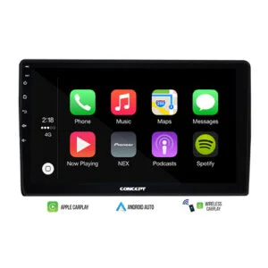XL-10 | 10.1" Touchscreen with Wireless CarPlay & Android Auto