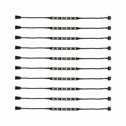 DL-RGBK2 | RGB LED 10 Strip Kit - 2 Remote Types - Image 3