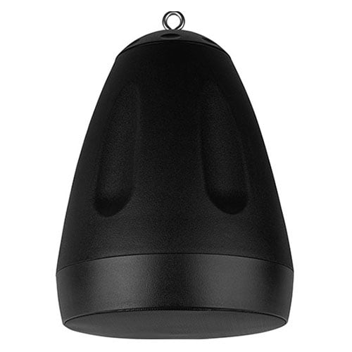 WP8BT | 8" Warehouse/Retail Space Pendant Speaker 70V/100V with 8 Ohm Bypass Black