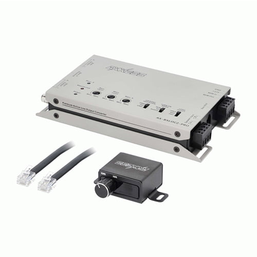 AX-BXLOC2-PRO | 4CH Active Line Output Converters with Bass Restoration