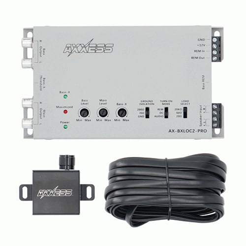 AX-BXLOC2-PRO | 4CH Active Line Output Converters with Bass Restoration - Image 3