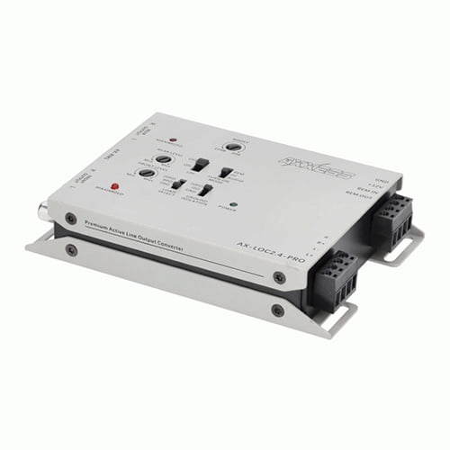 AX-LOC2.4-PRO | 4CH Active Line Output Converter with Bass Boost