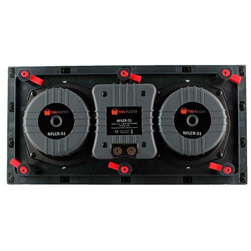 NFLCR-51 | Dual 5" In-Wall LCR Speaker - Image 5
