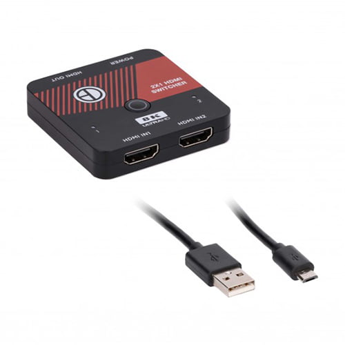 AS-HDM-2X1SW | 48G 2x1 HDMI® 2.1 SWITCH