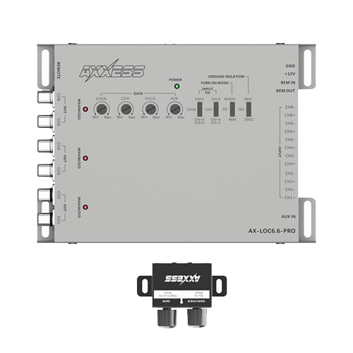 AX-LOC6.6-PRO | 6 Channel LOC with Summing Processor - Image 4