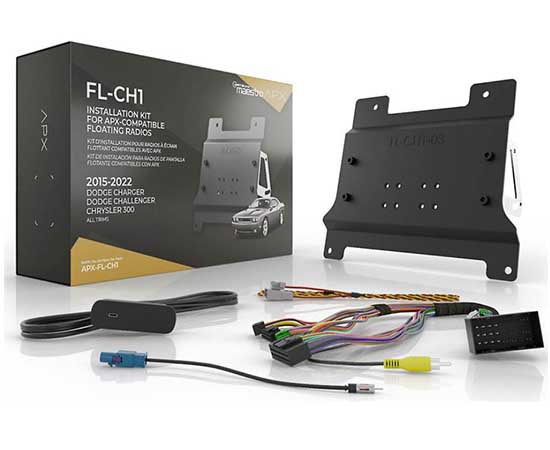 APX-FL-CH1 | Maestro APX Floating Radio Install Kit – Chrysler / Dodge 2015-23