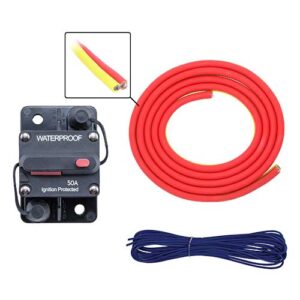 ML-AK8 | 8 AWG Marine Amp Kit with Circuit Breaker